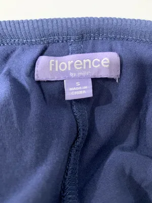 Florence Sunburst Rib Cami Dress in Blue - Size Small thumbnail 5
