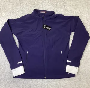 Golftini Be An Athlete Jacket Navy Blue Womens Small Full Zip Golf BAJ23NV NWT thumbnail 1