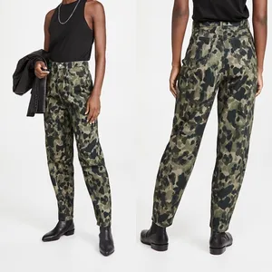WeWoreWhat Dani Boyfriend Jeans Camo High Rise Olive Size‎ 25 NWT thumbnail 2