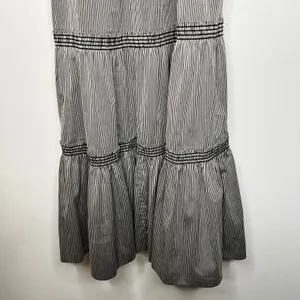 Tory Burch Smocked Midi Dress Size Large thumbnail 6