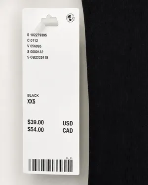 654 Urban Outfitters Black Cowl Neck Top XXS NWT thumbnail 6