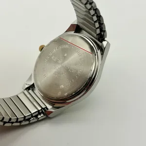 Accutime Watch Corp Two-tone St. Steel Classic Men’s Watch Working New Battery thumbnail 6