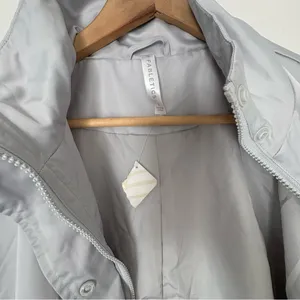 NWT  Utility Parka mineral gray size small thumbnail 7