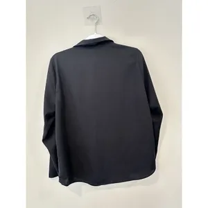 NWT Zara Long Sleeve V-neck Collared Shirt Blouse Bell Sleeves Large 2184 thumbnail 2