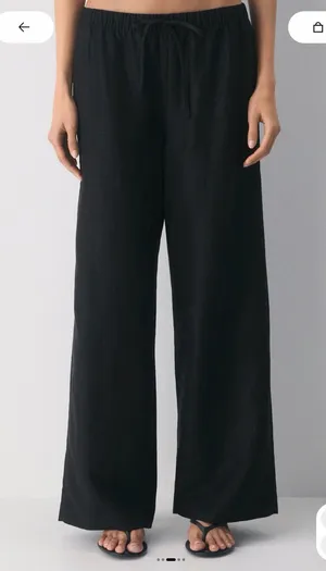Aritzia Wilfred Cruise Linen Pants thumbnail 1