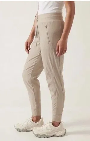 Athleta Trekkie North Joggers Khaki size 0 thumbnail 1
