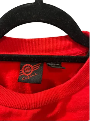 Mad Engine Men Medium Pug Ugly Christmas Sweater Crewneck Sweatshirt Red Dog Med thumbnail 3