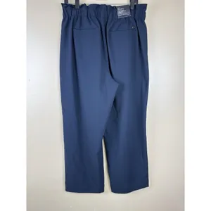 Tommy Hilfiger Women’s Joliet Wide Leg Pants High-Rise Size M, Navy Blue NWT thumbnail 4