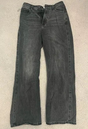 Hollister Black Jeans baggy high rise thumbnail 1