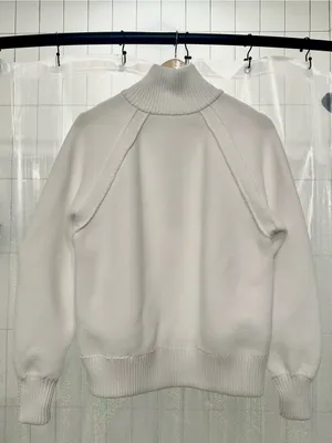 Aerie Offline Waffle Knit Quarter Zip - White thumbnail 5