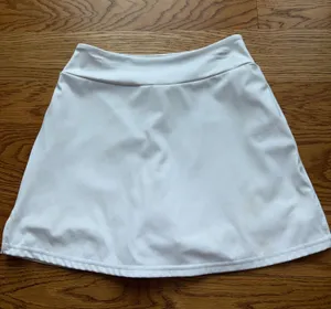 Loukeith White Tennis Skirt thumbnail 1