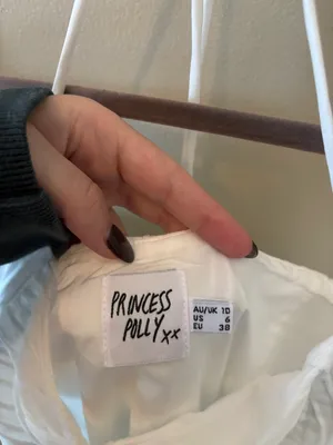 Princess Polly White Mini Dress thumbnail 3