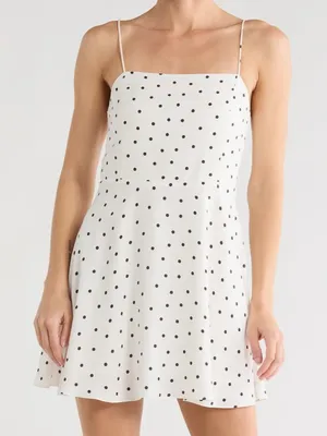Alice + Olivia Glinda Polka Dot Mini Dress NWT Size 12 thumbnail 2
