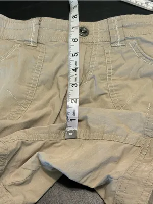 Kuhl Women's Tan Cargo-Style Shorts size 2 thumbnail 12