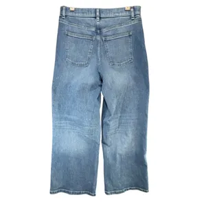 Spanx Wide Leg Denim Jeans Womens‎ 29 Light Wash Blue High Waist Modern Classic thumbnail 6