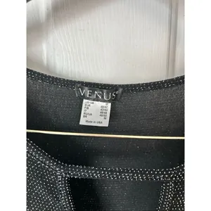 Venus sexy sparkly short going out dress with long sleeves Y2K size medium thumbnail 3