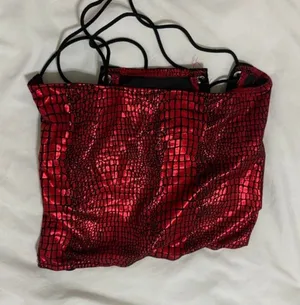 Red snake corset thumbnail 1