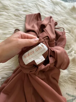 BIRDY GREY Benny Dress In Terracotta thumbnail 9