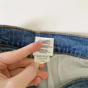 Tommy Hilfiger Tommy Jeans Vintage ‘02 Low Rise Straight Leg Jeans Size 9 thumbnail 10