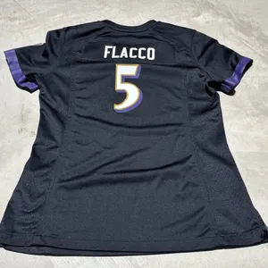 Nike On Field Baltimore Ravens Joe Flacco #5 NFL Football Jersey Women's SZ M thumbnail 11