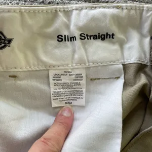 Dickies Flex Slim Straight Cargo Workwear Khaki Pants Size 31 x 32 thumbnail 8