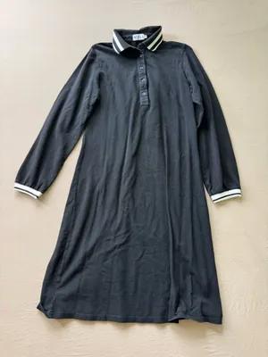 Meli Long Sleeve Knit Polo Dress thumbnail 2
