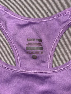 Purple Nike Sports Bra thumbnail 3