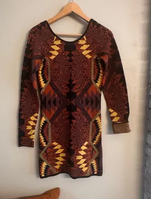 FREE PEOPLE Huntress of a Man Mini Dress thumbnail 1