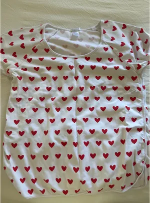 Lake pajamas heart set White Size XS thumbnail 2