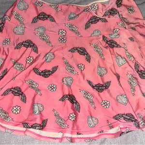 Harley-Davidson Pink Graphic Skater Skirt thumbnail 2