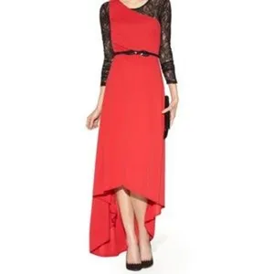 Kate Young for Target One Shoulder Red Dress Size 4 thumbnail 2