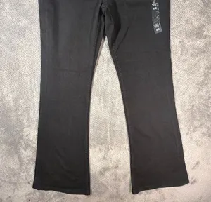 Aeropostale Size 6 Black High Rise Flare Stretch Jeans Non Ripped NEW Comfort thumbnail 4