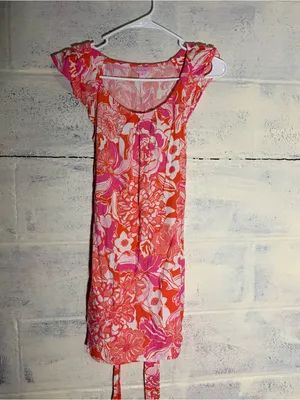 Lilly Pulitzer Maya Dress Tango Orange XS thumbnail 2
