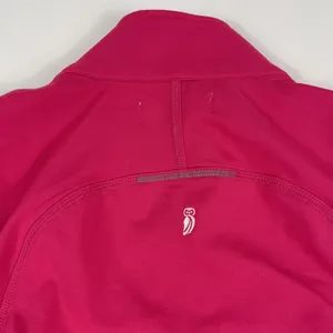 Sport‎ Haley Jacket Womens Medium Pink Softshell Full Zip Pockets Reflective thumbnail 8