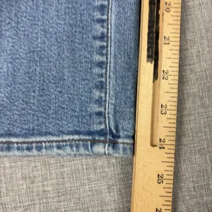 Madewell Jeans Womens 23P Stovepipe Blue Straight Slim Light Wash Denim 5-Pocket thumbnail 7