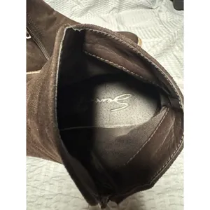 Cisco Kid Bootie Size 10 Dark‎ Brown Suede 1 Inch Heel. Womens. thumbnail 7