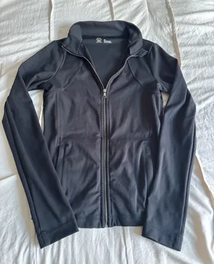 Black Gilly Hicks Athletic Zip-Up thumbnail 1