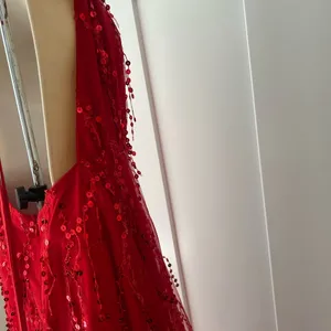 Hello Molly Red Backless Sequin Dress thumbnail 12