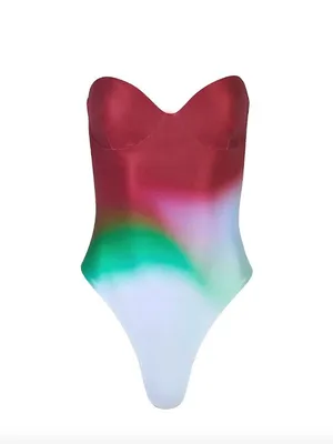 Baobab Bay One Piece Swimsuit Wines Womens Size XS thumbnail 3