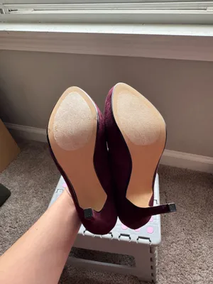 XIO Burgundy Heel Size 7.5 Purple thumbnail 6
