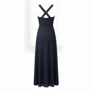 Lulus Maxi Dress Blue Navy NWT thumbnail 2