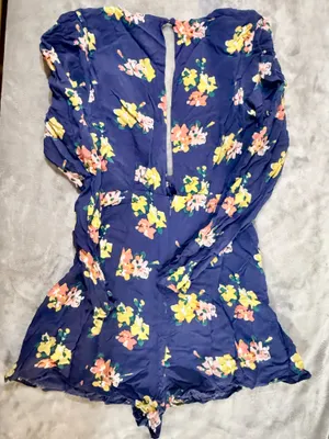 Kimchi Blue Maddie Plunging Tie-Front Romper Size 0 thumbnail 10