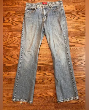 Oscar de la Renta Vintage Low Rise Bootcut Jeans 8P thumbnail 1