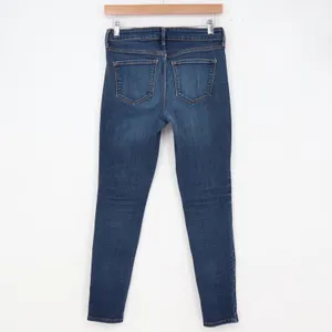 Old Navy Jeans Womens 4 Rockstar Mid-Rise Dark Wash Skinny Stretch Excellent thumbnail 4