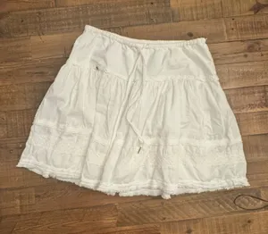 ABERCROMBIE Vintage‎ Tiered Cotton Mini Skirt Y2K thumbnail 1