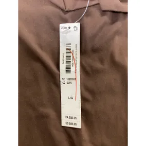 Victoria's Secret Brown Mock Neck Long Sleeve Bodysuit NWT L‎ 11253553 33F6. thumbnail 5