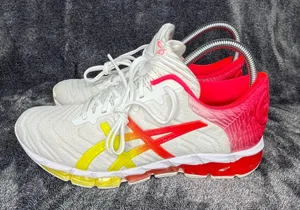 Asics Gel Quantum 360 Women's US 9 White/Sour Yuzu Running Shoes thumbnail 1