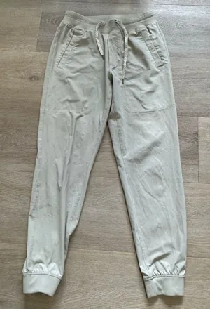 Vuori Tan Khaki Jogger Pants thumbnail 1