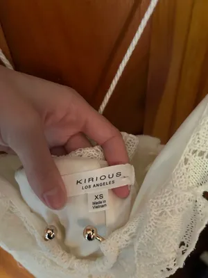 Kirious white crochet mini dress thumbnail 5