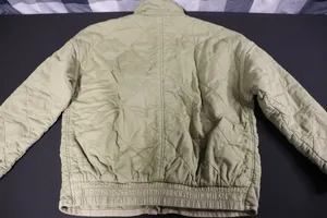 Gap Quilted Cotton Bomber Jacket Tan Sage Green Size Large thumbnail 2